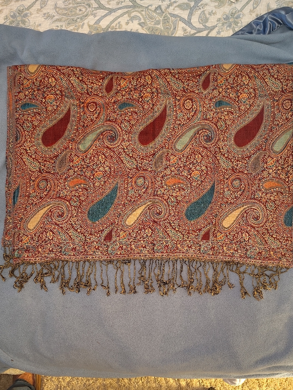 Pashmina Paisley Shawl
